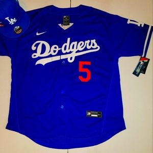Nike Freddie Freeman L.A Dodgers #5 XL Jersey NEW HAT NOT INCLUDED